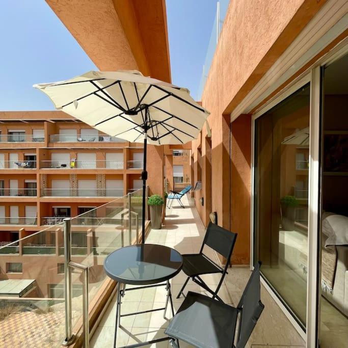 Appartement Centre Gare Gueliz Chic Et Cosy De Marrakech Marrakesh Eksteriør bilde
