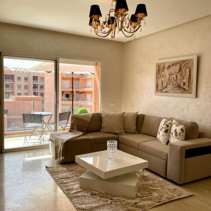 Appartement Centre Gare Gueliz Chic Et Cosy De Marrakech Marrakesh Eksteriør bilde