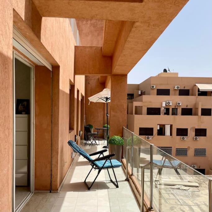 Appartement Centre Gare Gueliz Chic Et Cosy De Marrakech Marrakesh Eksteriør bilde