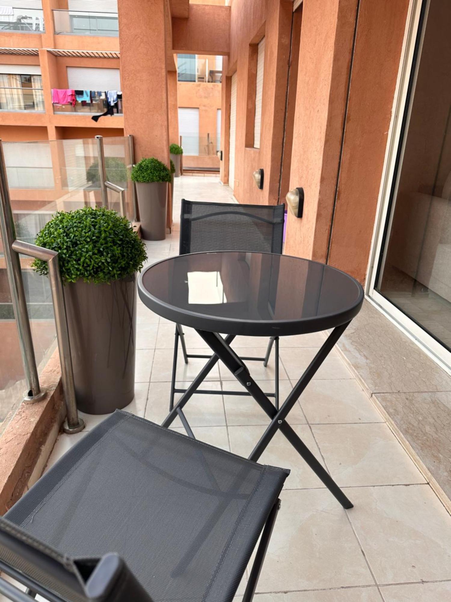 Appartement Centre Gare Gueliz Chic Et Cosy De Marrakech Marrakesh Eksteriør bilde